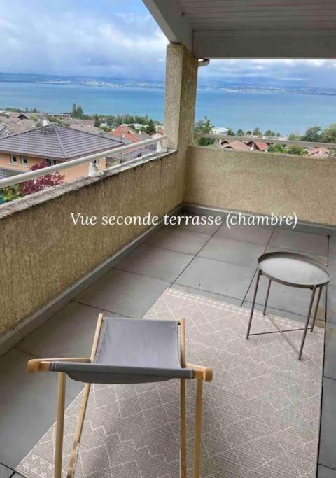 Magnifique Appart Renove Evian Duplex Vue Lac 8 Pers Buitenkant foto
